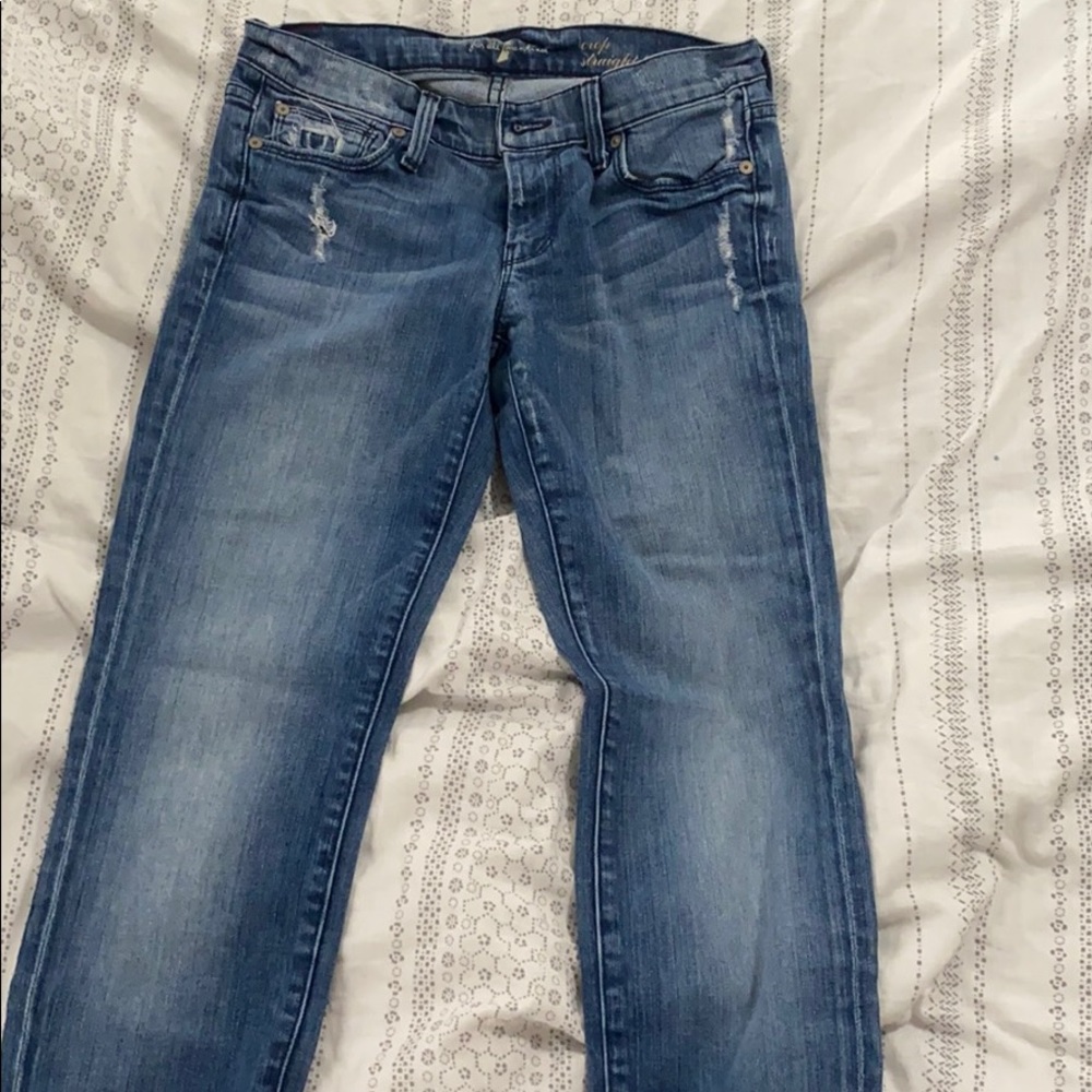 7 for all Mankind Jeans Cropped